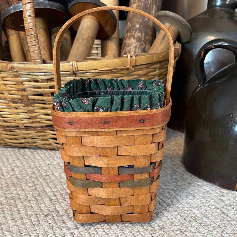 1992 Longaberger Bittersweet Basket Combo